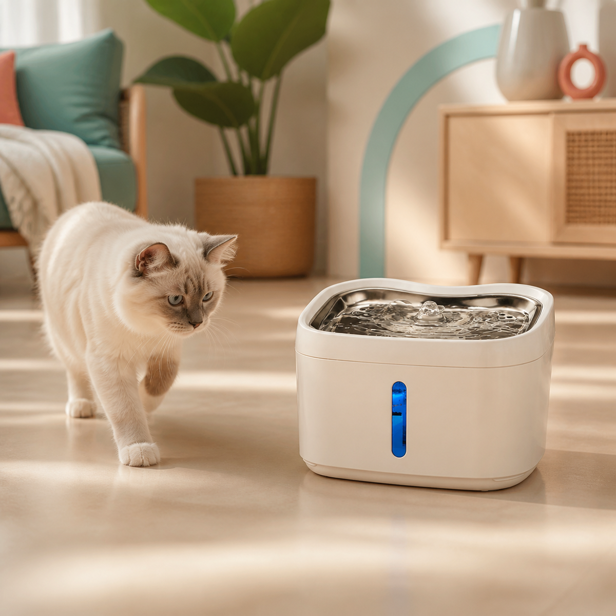 WANQI TM02 2.5L Smart Cat Water Fountain