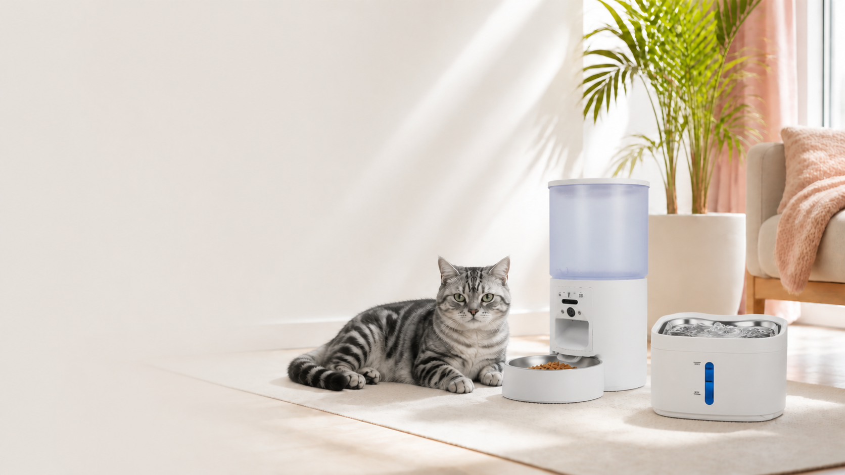 WanQi smart pet care in a Malaysian home